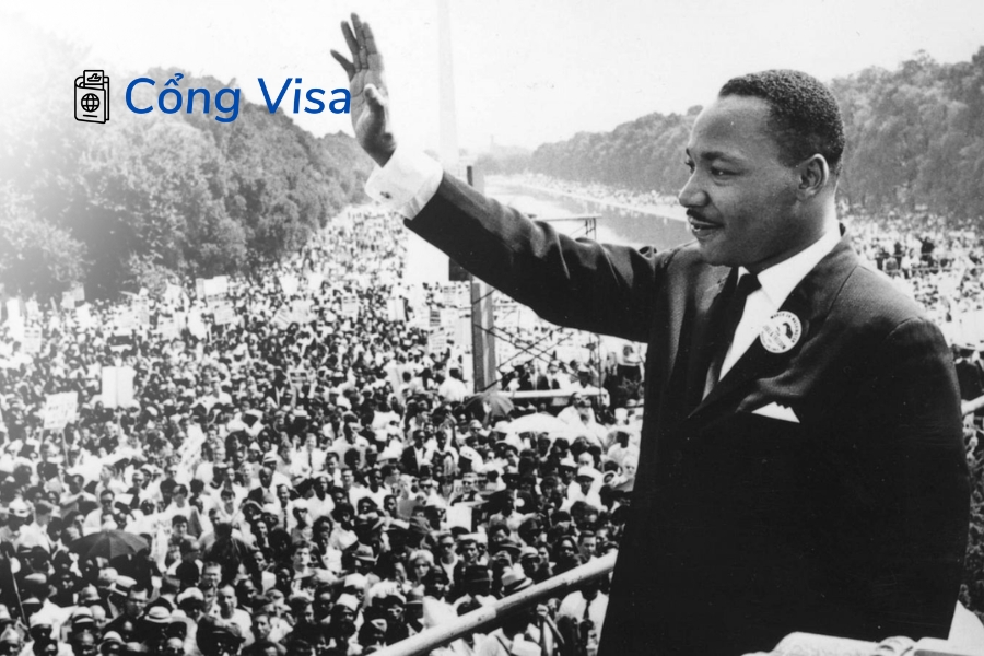 Ngày Martin Luther King Jr. tôn vinh nhà lãnh đạo dân quyền và nhắc nhở về bình đẳng xã hội