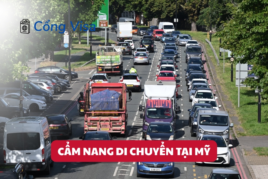 Cổng Visa hướng dẫn di chuyển tại Mỹ giúp gia đình định cư EB-3, EB-5 làm quen giao thông