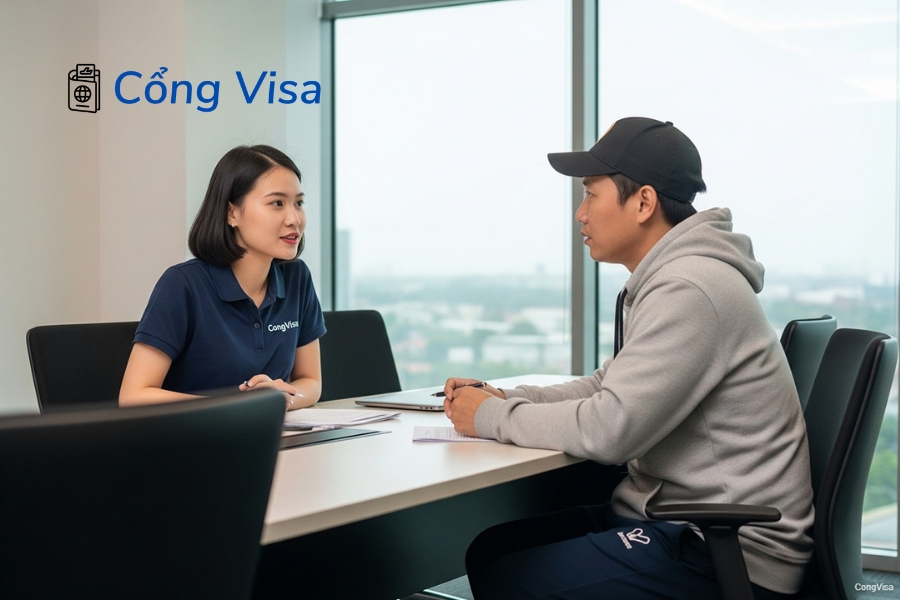 Cổng Visa cam kết tư vấn định cư Mỹ uy tín, chuẩn hồ sơ, đúng thời gian, minh bạch chi phí và bảo mật thông tin