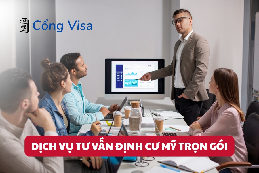 Cổng Visa cung cấp dịch vụ tư vấn định cư Mỹ trọn gói, đồng hành cùng gia đình Việt từ đầu đến khi an cư
