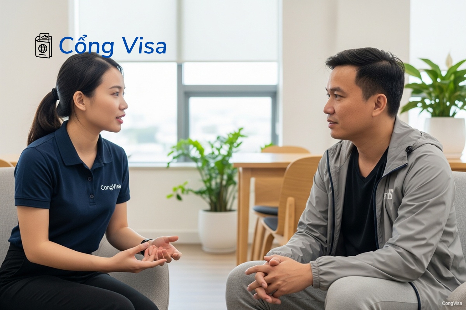 Cổng Visa thực hiện quy trình 6 bước chuẩn hóa, minh bạch để xin Thẻ Xanh Mỹ hiệu quả
