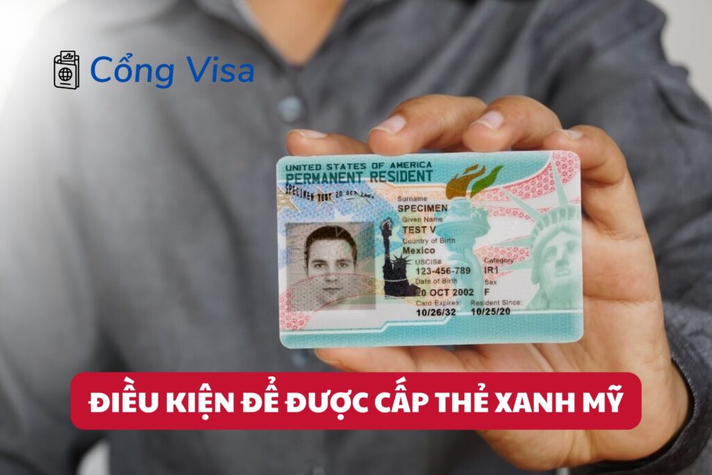 Cổng Visa hướng dẫn điều kiện và thời gian xử lý Thẻ Xanh Mỹ cho gia đình Việt định cư hiệu quả