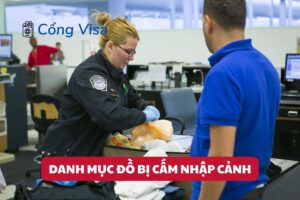 Top những đồ bị cấm khi nhập cảnh Mỹ