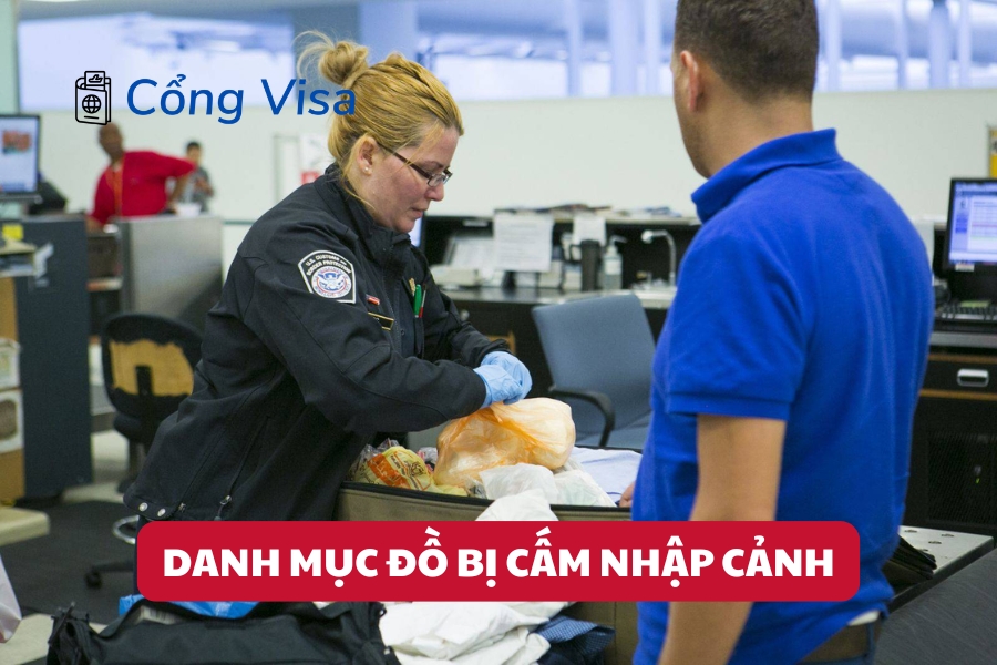 Top những đồ bị cấm khi nhập cảnh Mỹ