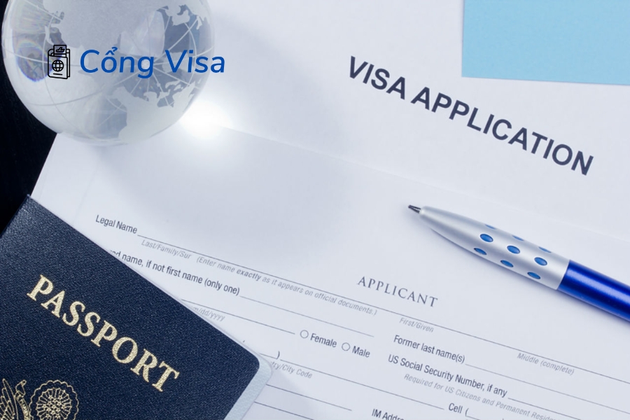 Hồ sơ gia hạn visa Mỹ gồm hộ chiếu, ảnh thẻ, DS-160, thư xác nhận và biên lai phí