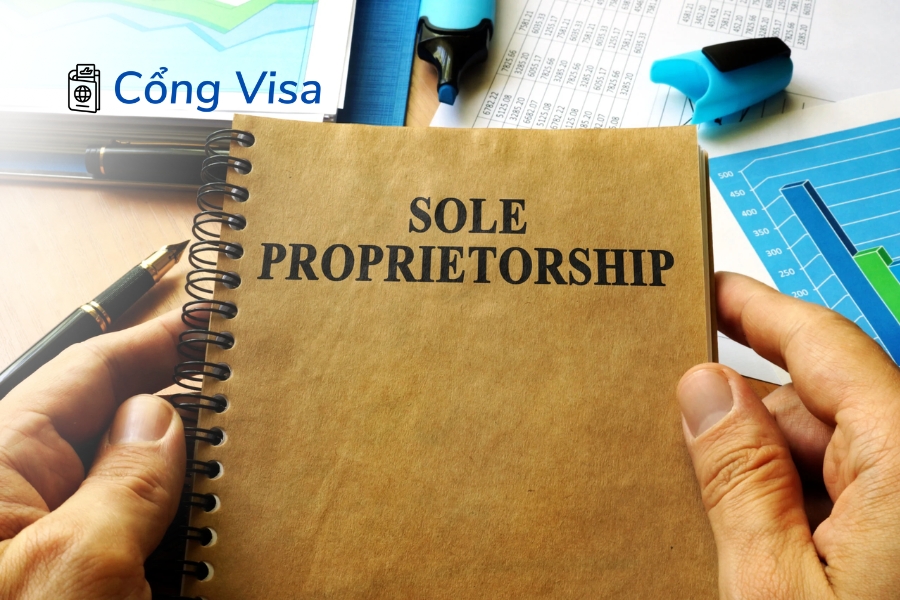 Sole Proprietorship là mô hình doanh nghiệp cá nhân chiếm hơn 70% tại Mỹ
