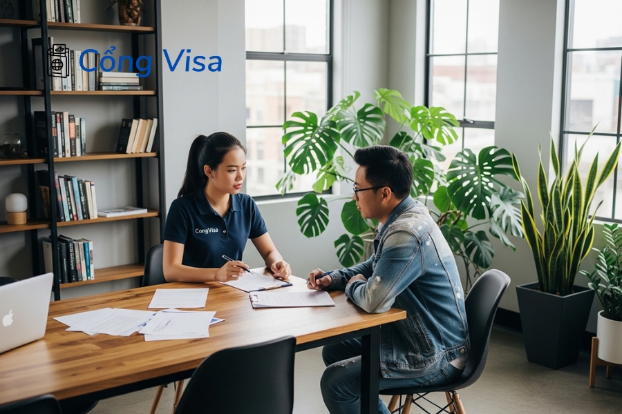 Cổng Visa cung cấp tư vấn EB-3 toàn diện và hỗ trợ hồ sơ PERM uy tín cho khách hàng