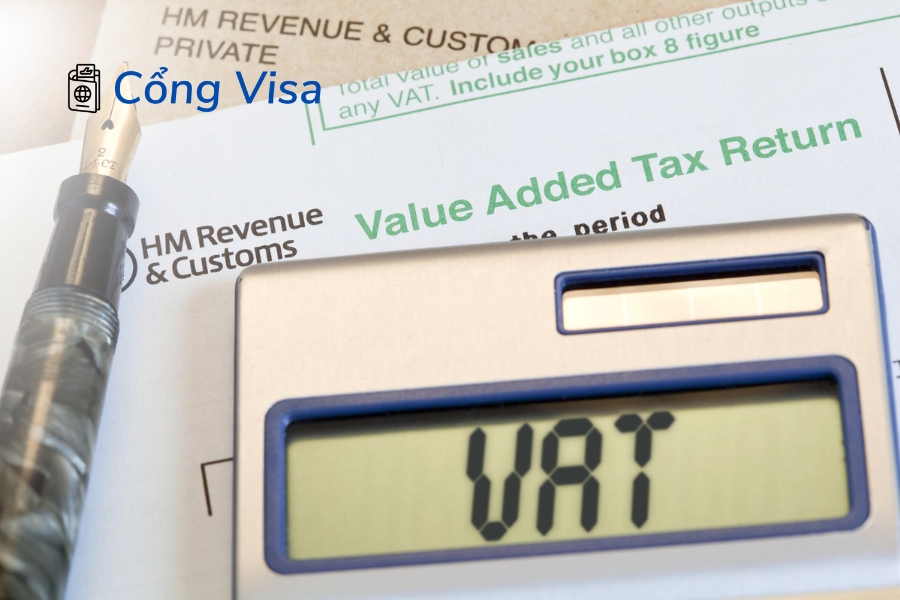 Sales tax tính trên giá bán cuối, VAT tính trên giá trị gia tăng từng khâu sản xuất