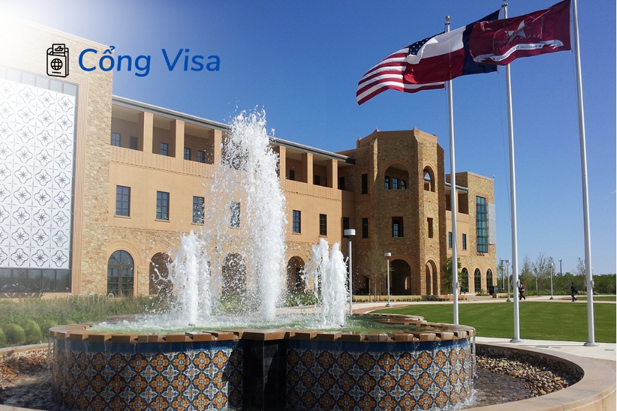 Texas A&M University có 70.000 sinh viên, xếp #47 Mỹ, mạnh về nông nghiệp, dầu khí, thú y và MBA Top 25