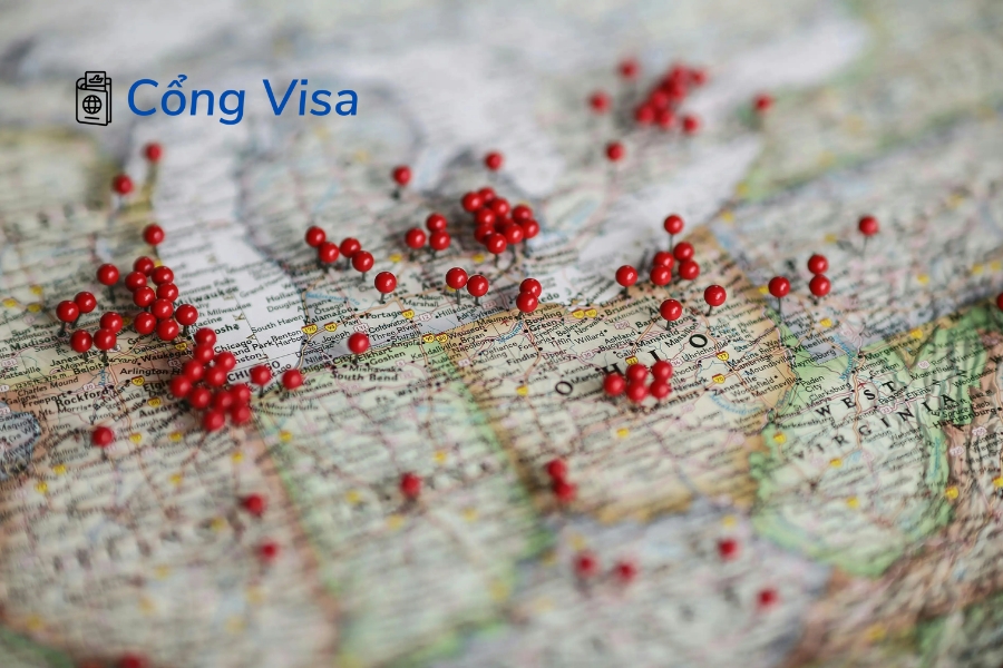 Nhà đầu tư EB-5 xác định dự án thuộc TEA qua bản đồ IIUSA và công cụ tìm địa chỉ trực tuyến