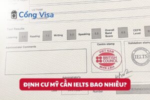 Cổng Visa hướng dẫn người Việt về yêu cầu IELTS khi định cư Mỹ, cập nhật 2025